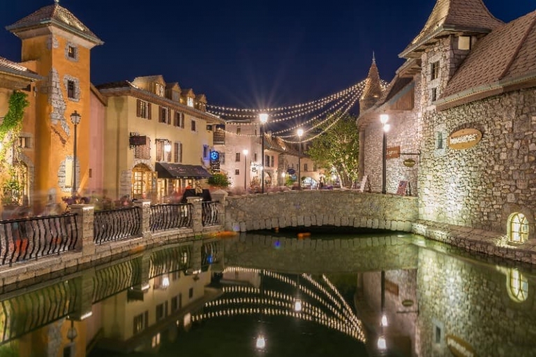 French Village Night Detail